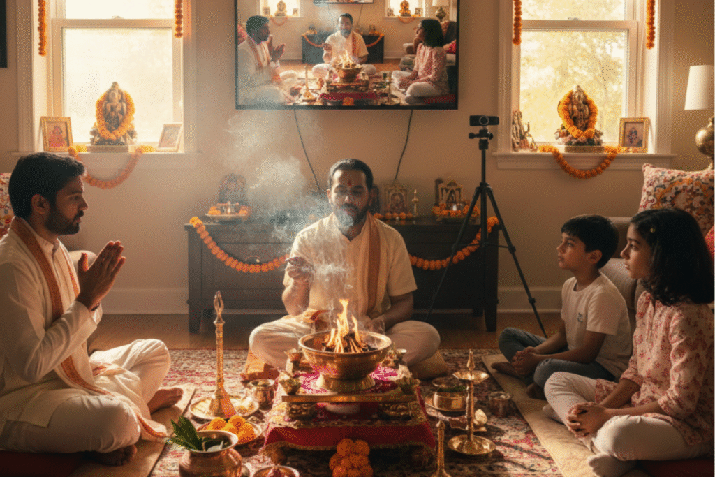Online Havan for home ritual service in Palam Delhi