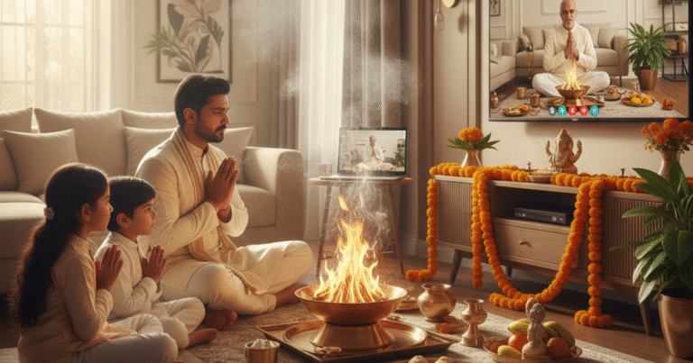 Online Havan for home guided by pandit ji in Palam Delhi