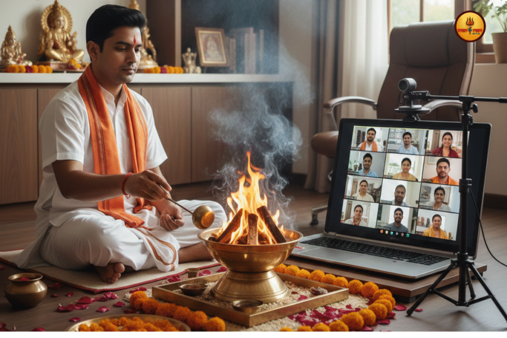 Online Havan service near me for peaceful rituals